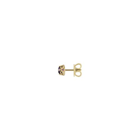 gucci earrings interlocking g|gucci 18k amethyst earrings.